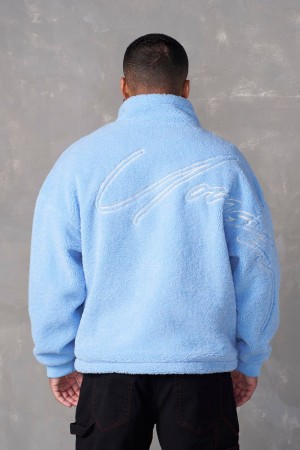 Young LA 537 - Teddy Signature Jackets Blau | 2380-XZVEU