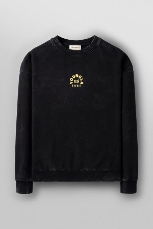 Young LA 565 - Us Tour Crewnecks Schwarz | 1574-HVBMU