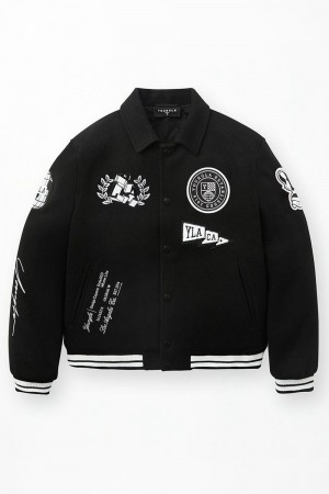 Young LA 569 - Ace Of Spade Letterman Schwarz | 2683-WFEPA