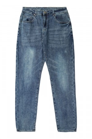Young LA 610 Perfect Jeans Blau | 5761-PTKMN