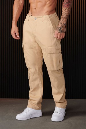 Young LA 616 - Suburban Twill Cargos Beige | 4570-GJDOW