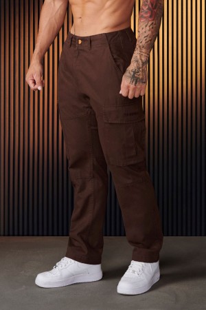 Young LA 616 - Suburban Twill Cargos Braun | 0781-CPBHK