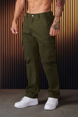 Young LA 616 - Suburban Twill Cargos Olivgrün | 2395-UKSBV