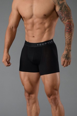 Young LA 703 Goat Briefs Schwarz | 2918-TWORK