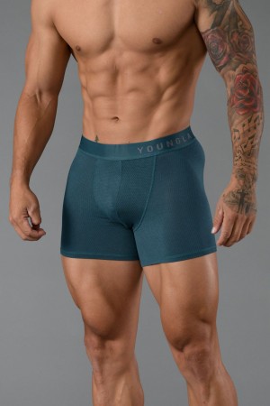 Young LA 703 Goat Briefs Teal | 1348-YZJBN