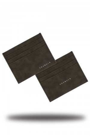 Young LA 725 Executive Card Holder Olivgrün | 2159-HARKW