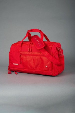 Young LA 740 Elite Duffle Bags Rot | 1278-LHDTA