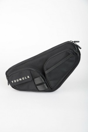 Young LA 750 Mach 1 Cross Body Bags Schwarz | 7239-VOIMA