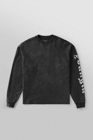 Young LA 8028 - Chrome Longsleeves Schwarz | 6541-EUPTH