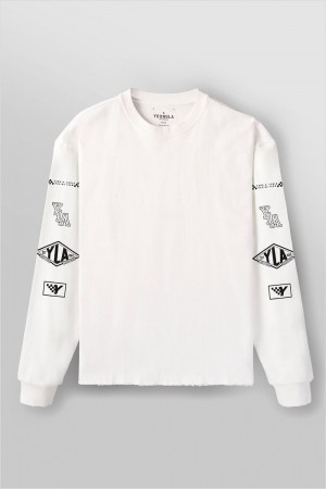 Young LA 8037 - Excellence Longsleeves Weiß | 6042-KIGVP