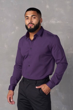Young LA 803 - Formal Dress Shirts Lila | 3190-HCVRD
