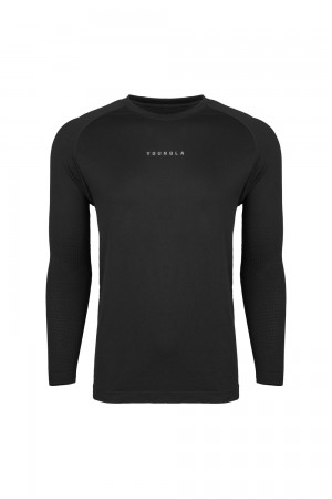 Young LA 823 New Gen Compression Longsleeves Schwarz | 4531-HASEZ