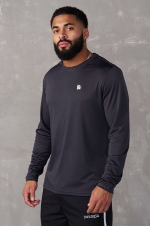 Young LA 835 - Fittech Longsleeves Dunkelgrün | 7183-SQULN
