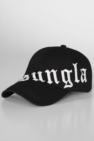 Young LA 9005 - Tilted Logo Dad Hat Schwarz | 1680-DNYLW