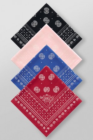 Young LA 9033 - Lah Bandanas - 4 Pack Mehrfarbig | 6517-LPVCR