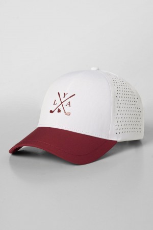 Young LA 9047 - Tee Time Golf Hats Bordeaux | 7029-BJDAZ