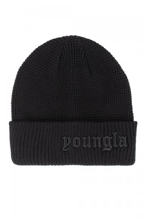 Young LA 905 Testament Beanies Schwarz | 2750-SDIUM