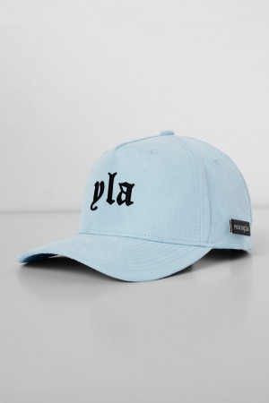 Young LA 915 - Yla Suede Hats Blau | 7124-PINRK