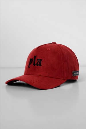 Young LA 915 - Yla Suede Hats Rot | 7980-JPUTC