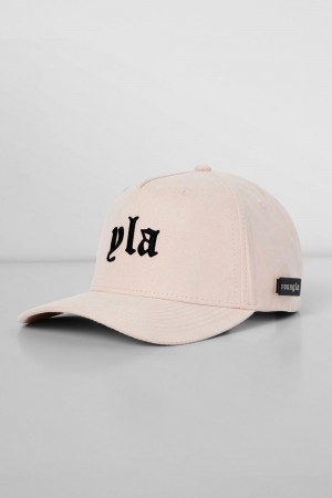 Young LA 915 - Yla Suede Hats Weiß | 6591-KBZQA