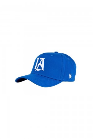 Young LA 920 A-Frame La Snapback Hat 2.0 Blau | 3578-IYVGX