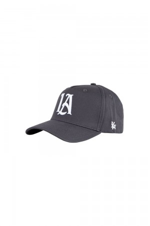 Young LA 920 A-Frame La Snapback Hat 2.0 Grau | 4913-BEVFP