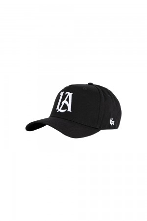Young LA 920 A-Frame La Snapback Hat 2.0 Schwarz | 3871-XUSZH