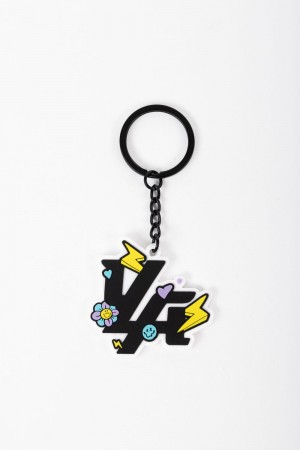 Young LA 932 Yla Keychains Schwarz | 5697-UXJCB