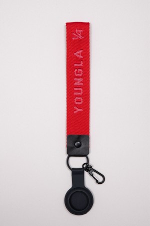 Young LA 933 Youngla Keychains Rot | 6137-FMIQR