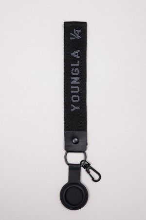 Young LA 933 Youngla Keychains Schwarz | 6475-NMTZO