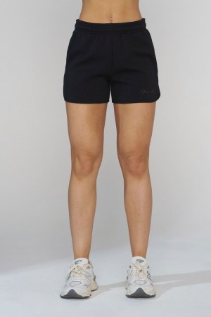 Young LA W140 Scuba Shorts Schwarz | 0649-MCTLV