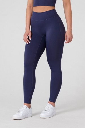 Young LA W209 Level Up Leggings Navy | 4760-WDEVR