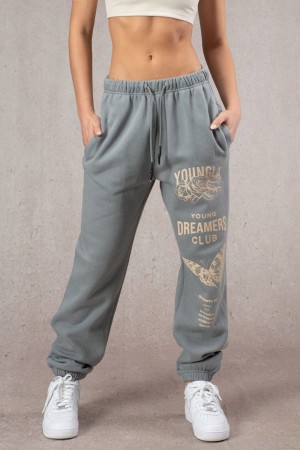 Young LA W211 Dreamers Joggers Blau | 9374-LOWUT