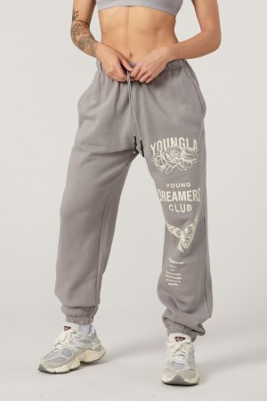 Young LA W211 Dreamers Joggers Grau | 3829-SGTUV