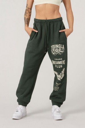 Young LA W211 Dreamers Joggers Teal | 0914-QJFWA