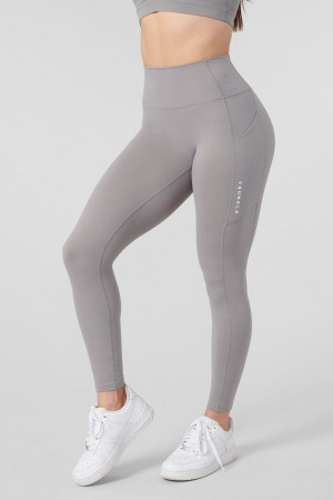 Young LA W214 Power Leggings Grau | 4190-KVOXW