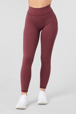 Young LA W221 - Staple Leggings Bordeaux | 0763-BMOLV