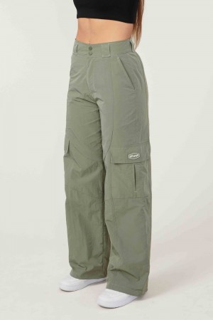 Young LA W222 Retro Cargo Joggers Olivgrün | 0145-PKRYI