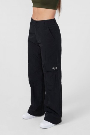 Young LA W222 Retro Cargo Joggers Schwarz | 1964-LHTKU