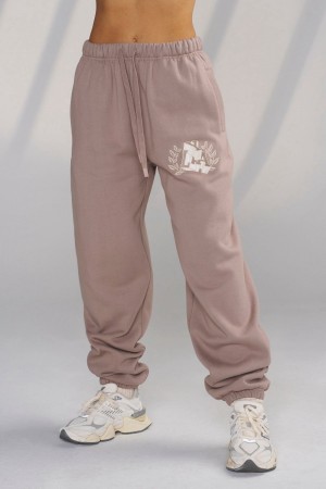 Young LA W226 - Teddy Jogger Khaki | 5182-HZKXT