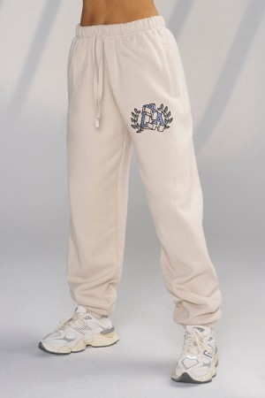 Young LA W226 - Teddy Jogger Weiß | 9316-ABEPI