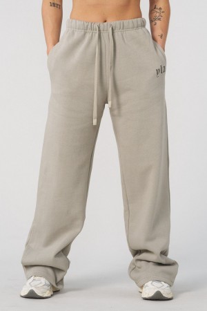 Young LA W229 - Urban Straight Leg Jogger Grau | 5874-WPZMD