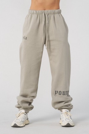 Young LA W232 - Urban Cuff Jogger Hellgrau | 6098-ASDRW