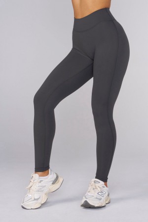 Young LA W235 - Urban Leggings Grau | 0298-BJRZG