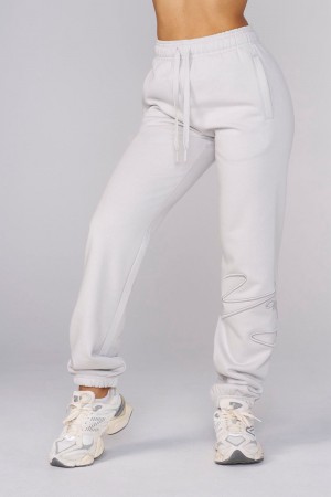 Young LA W246 Signature Joggers Grau | 6514-RMWNE