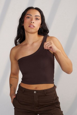 Young LA W313 - Harmony Top Dunkelbraun | 6123-GJPHF