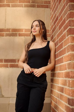 Young LA W313 - Harmony Top Schwarz | 0879-OEVYG
