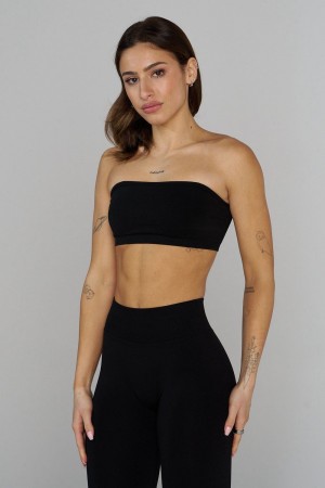 Young LA W333 Seamless Curve Bandeau Schwarz | 3470-XAEBK