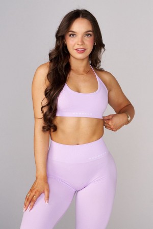 Young LA W342 Seamless Core Bra Spring 24' Lila | 7385-WDCLM