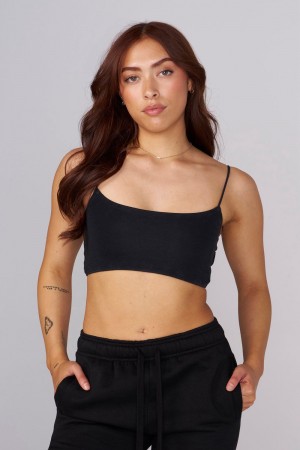 Young LA W347 Iris Tank Schwarz | 9702-LAPYJ